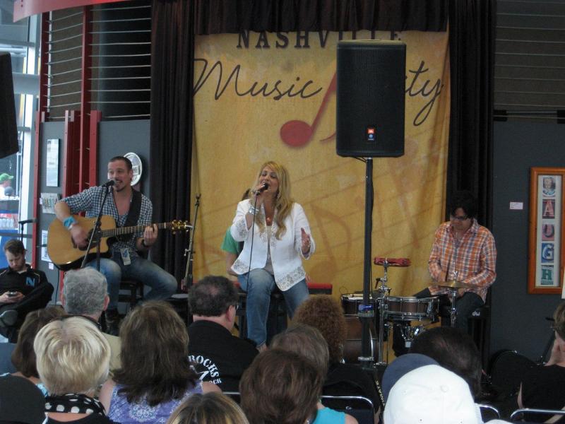 Lisa Matassa NCVB stage